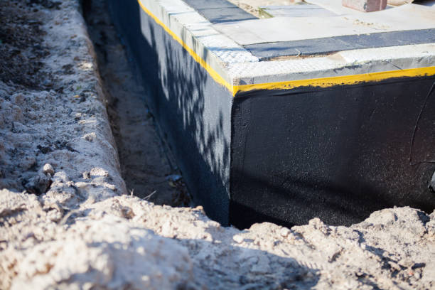 Professional Crawl Space Encapsulation technician working in Bethpage, NY